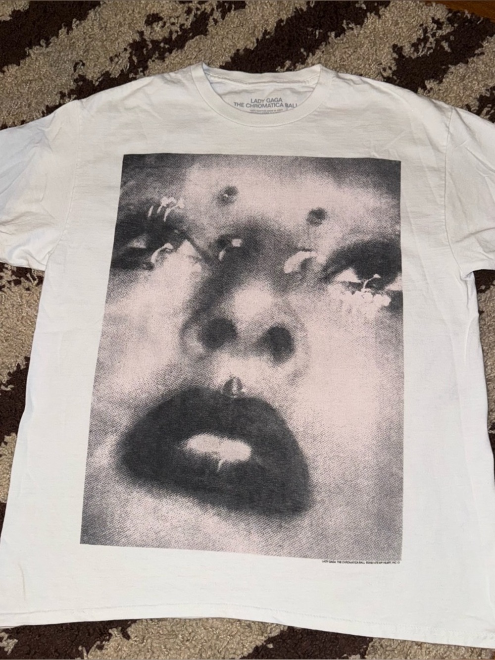 Lady Gaga Chromatica Ball Stadium Tour Tee – Size M